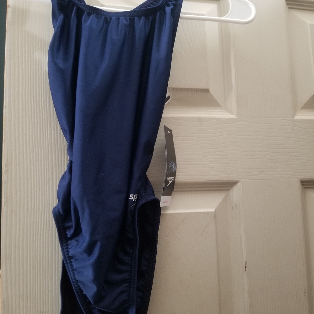 Speedo womens swimsuit pro LT team navy size XS/28
